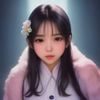 年轻女性产品经理工作照，浅色职业装，自然光线柔和